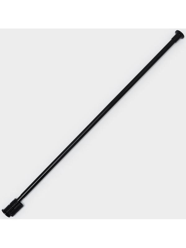 Карниз для ванной комнаты, телескопический 120-220 см, цвет чёрный