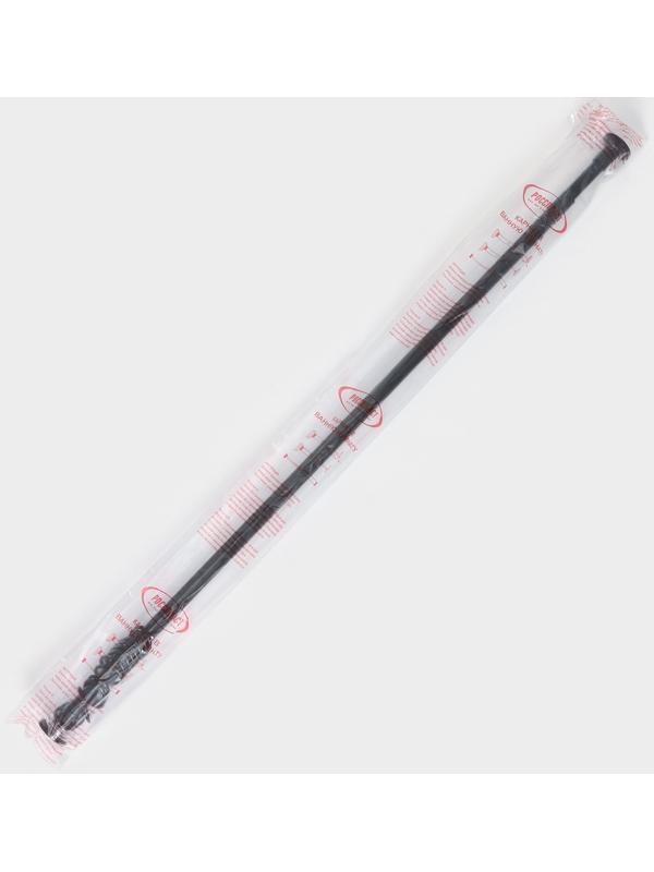 Карниз для ванной комнаты, телескопический 120-220 см, цвет чёрный