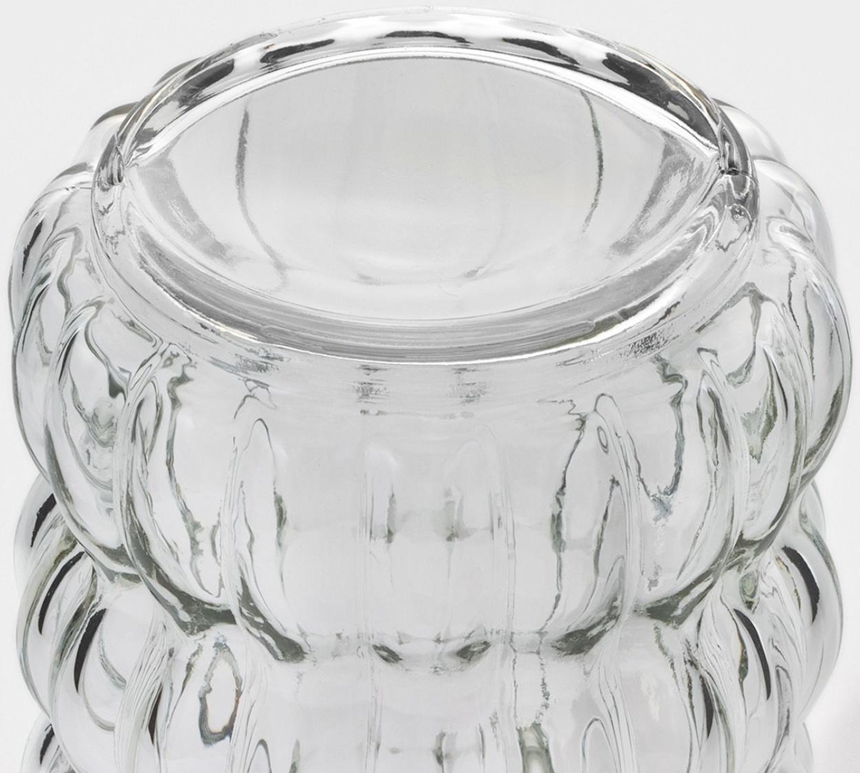 Банка стеклянная для сыпучих продуктов Доляна «Коралл», 1 л, 9×23 см