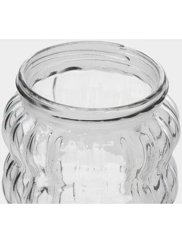 Банка стеклянная для сыпучих продуктов Доляна «Коралл», 1 л, 9×23 см