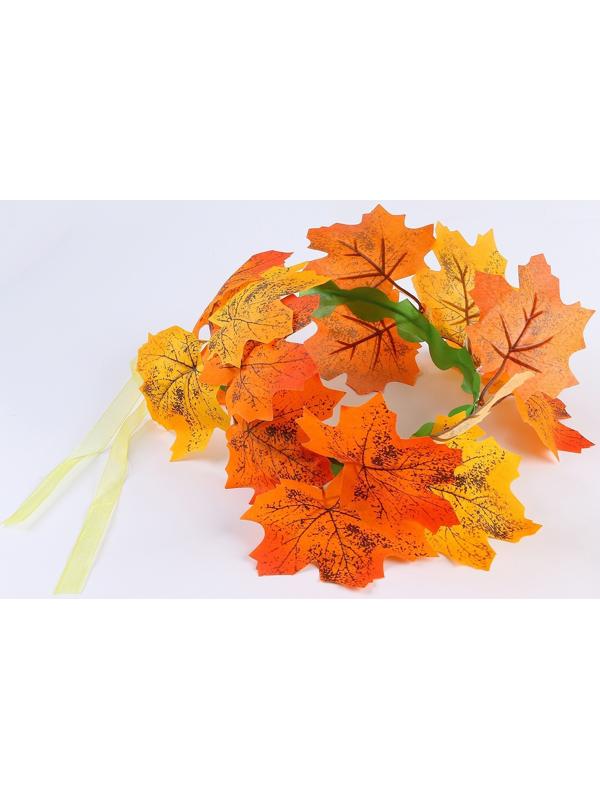 Карнавальный набор «Осенняя муза»: юбка, венок, палочка