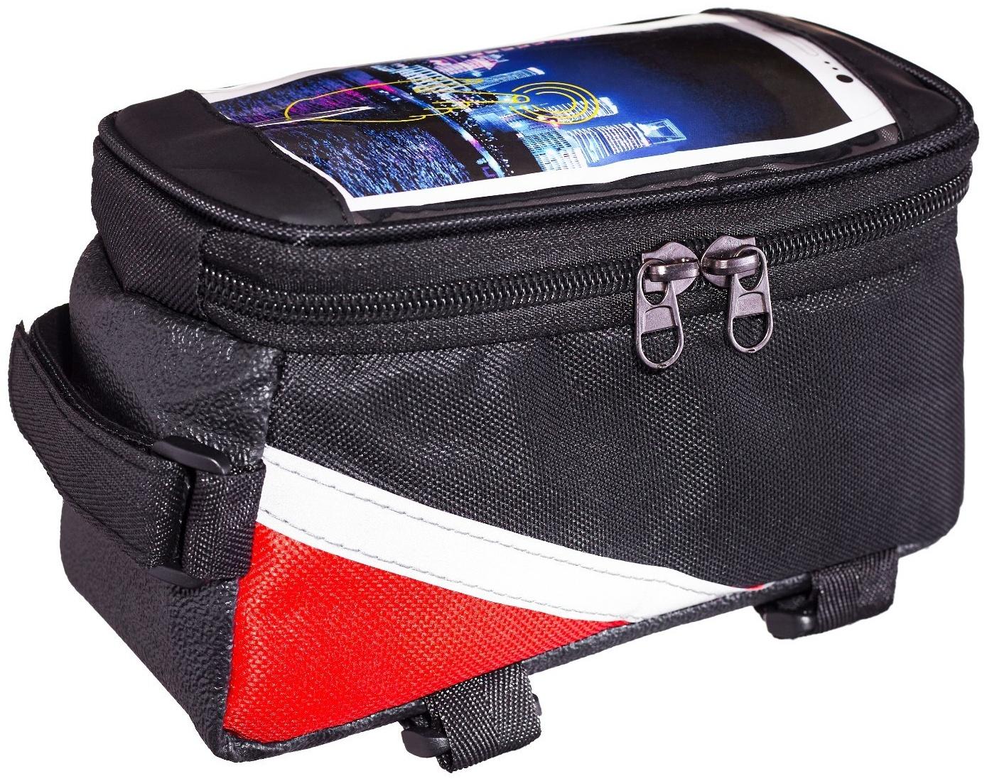 Набор для велосипеда 3 в 1: фонарь аккумуляторный, ремонтный набор, сумка