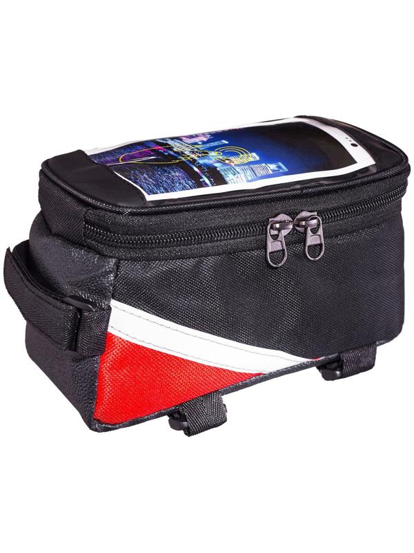 Набор для велосипеда 3 в 1: фонарь аккумуляторный, ремонтный набор, сумка