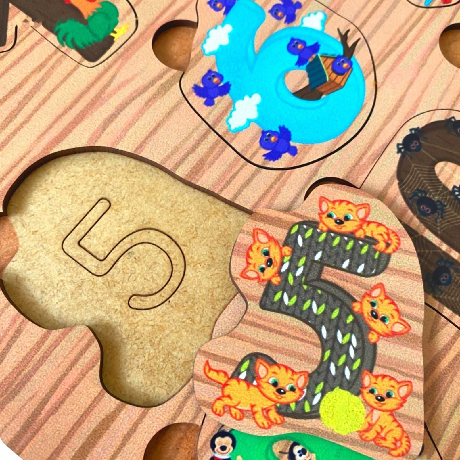 Развивающая доска «Цифры»