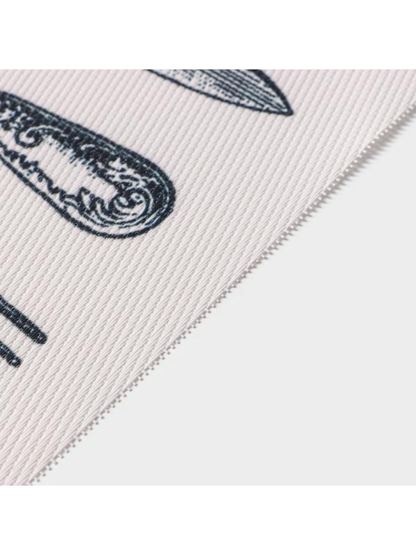 Набор салфеток сервировочных Доляна «Сервировка», 4 шт, 30×45 см, цвет белый