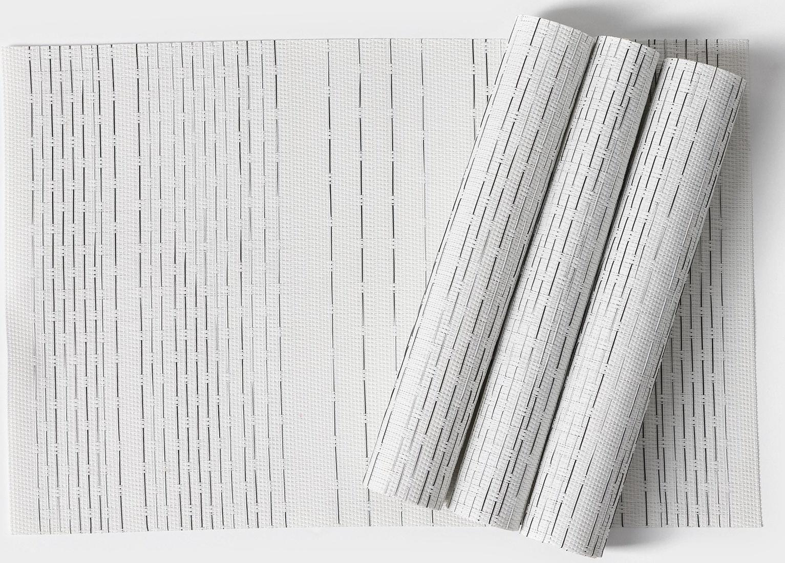 Набор салфеток сервировочных Доляна «Ян», 4 шт, 30×45 см, цвет белый