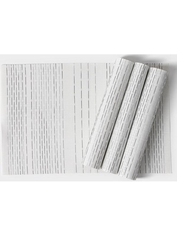 Набор салфеток сервировочных Доляна «Ян», 4 шт, 30×45 см, цвет белый