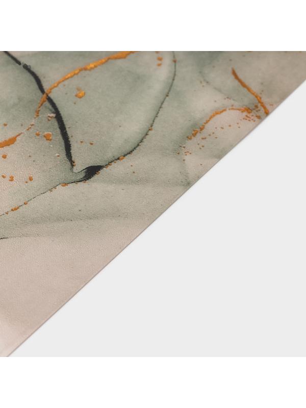 Набор салфеток сервировочных Доляна «Мрамор», 4 шт, 30×45 см, цвет серый