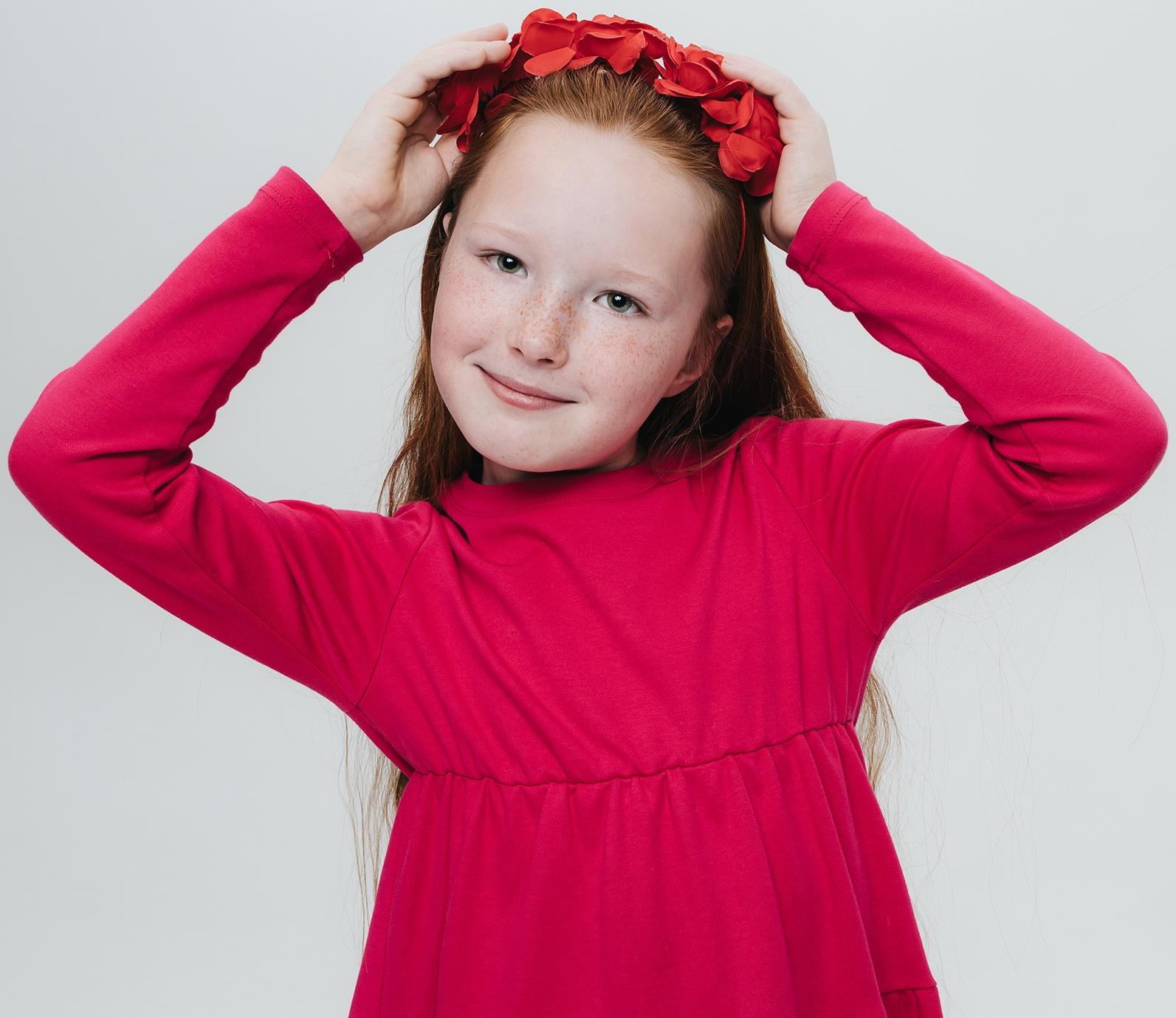 Карнавальный ободок «Красные розы»