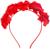 Карнавальный ободок «Красные розы»