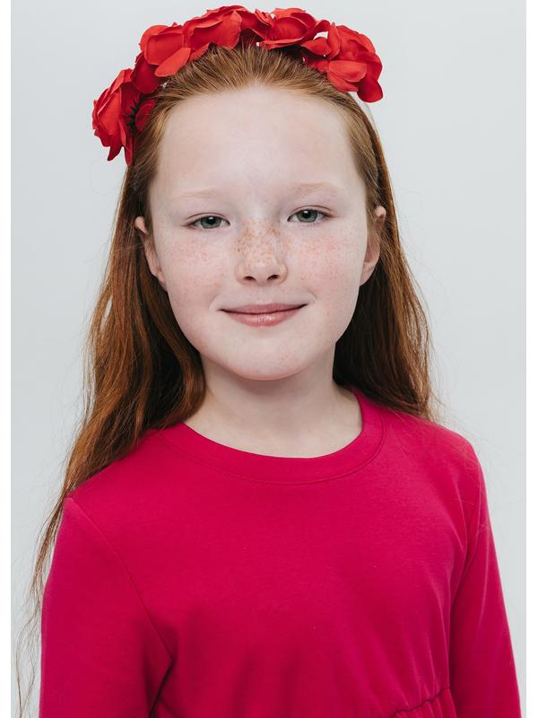 Карнавальный ободок «Красные розы»