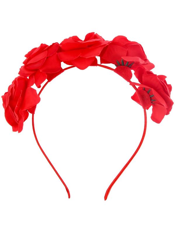 Карнавальный ободок «Красные розы»