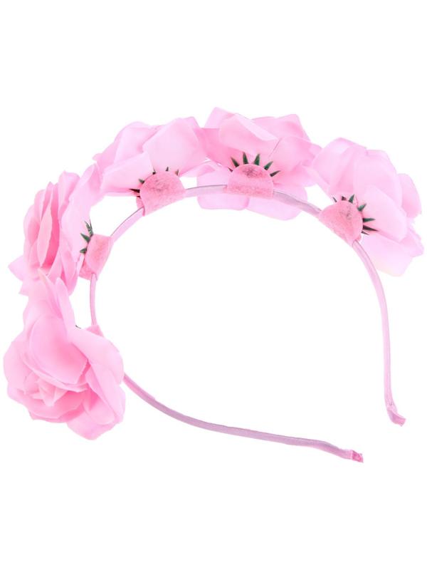 Карнавальный ободок «Розовые розы»