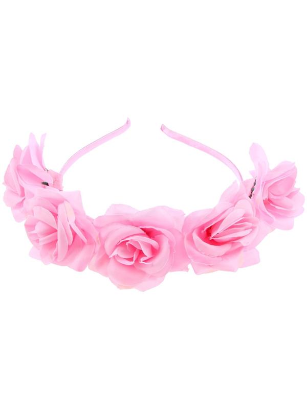 Карнавальный ободок «Розовые розы»