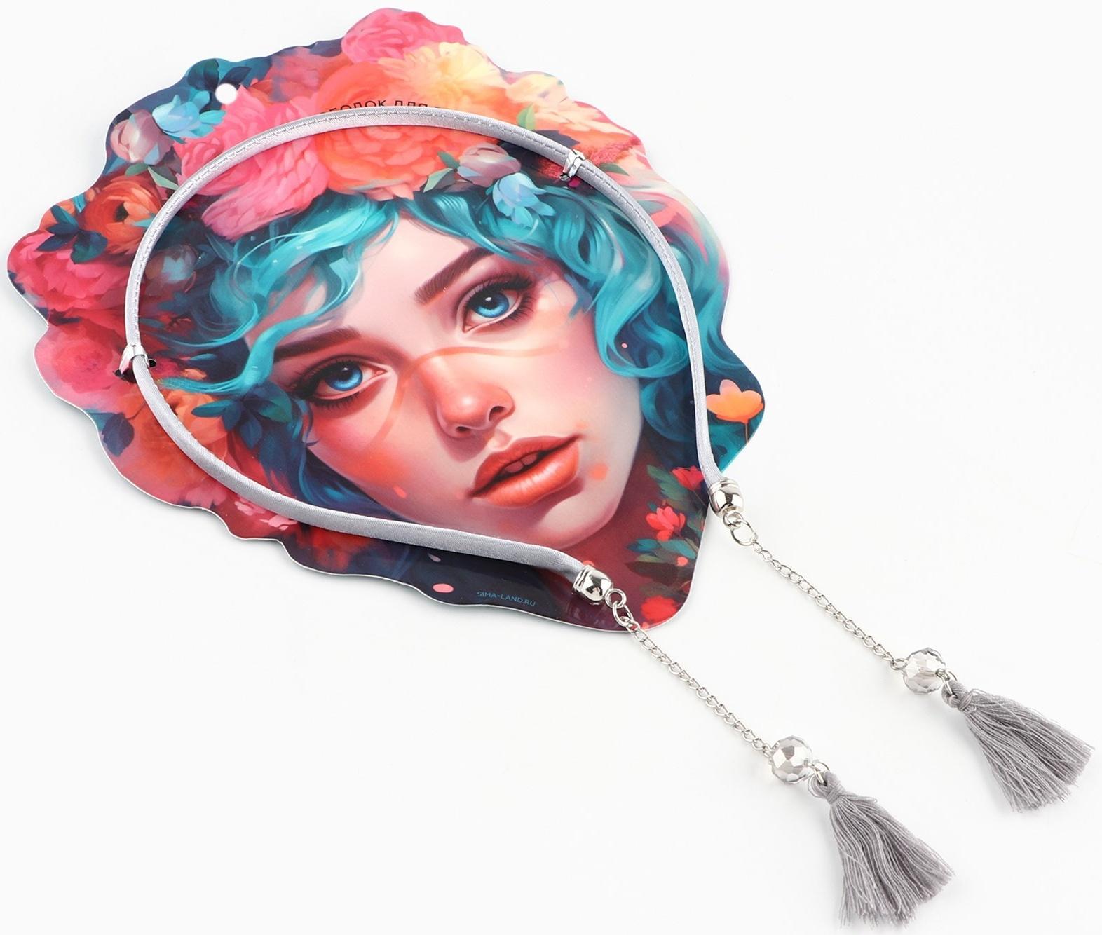 Ободок для волос с декоративными элементами Beauty, 0.8 х 13 х 24 см