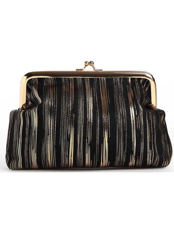 Косметичка на фермуаре, цвет чёрный