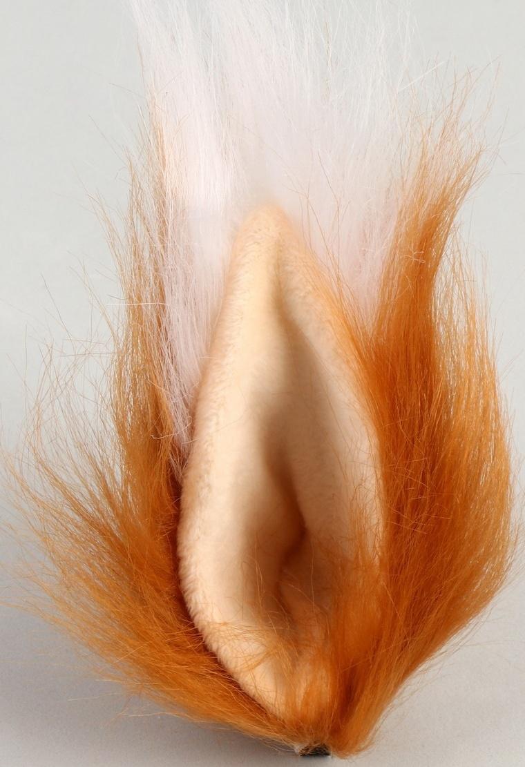 Карнавальный набор «Лиса аниме», рыжий, 2 предмета: хвост, ушки