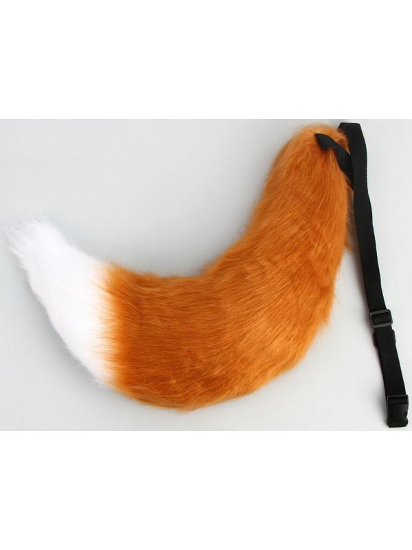 Карнавальный набор «Лиса аниме», рыжий, 2 предмета: хвост, ушки