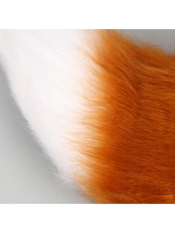 Карнавальный набор «Лиса аниме», рыжий, 2 предмета: хвост, ушки