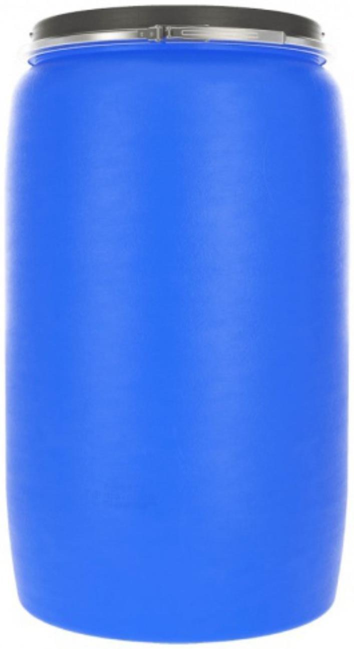 Бочка пищевая, 227 л, горловина 47,3 см, синяя