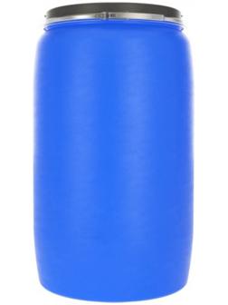 Бочка пищевая, 227 л, горловина 47,3 см, синяя