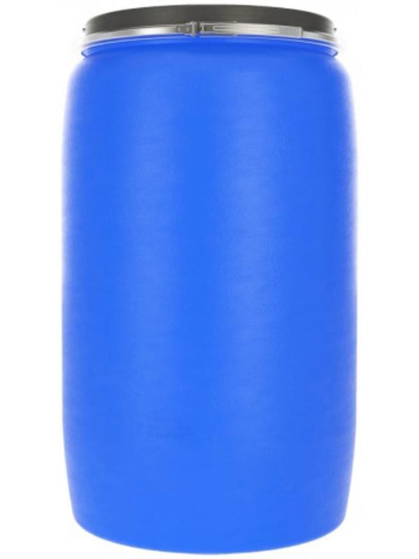 Бочка пищевая, 227 л, горловина 47,3 см, синяя