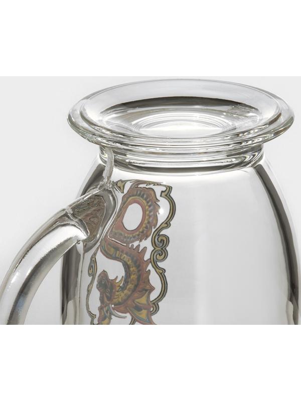 Кружка «Дракон», стеклянная, 450 мл