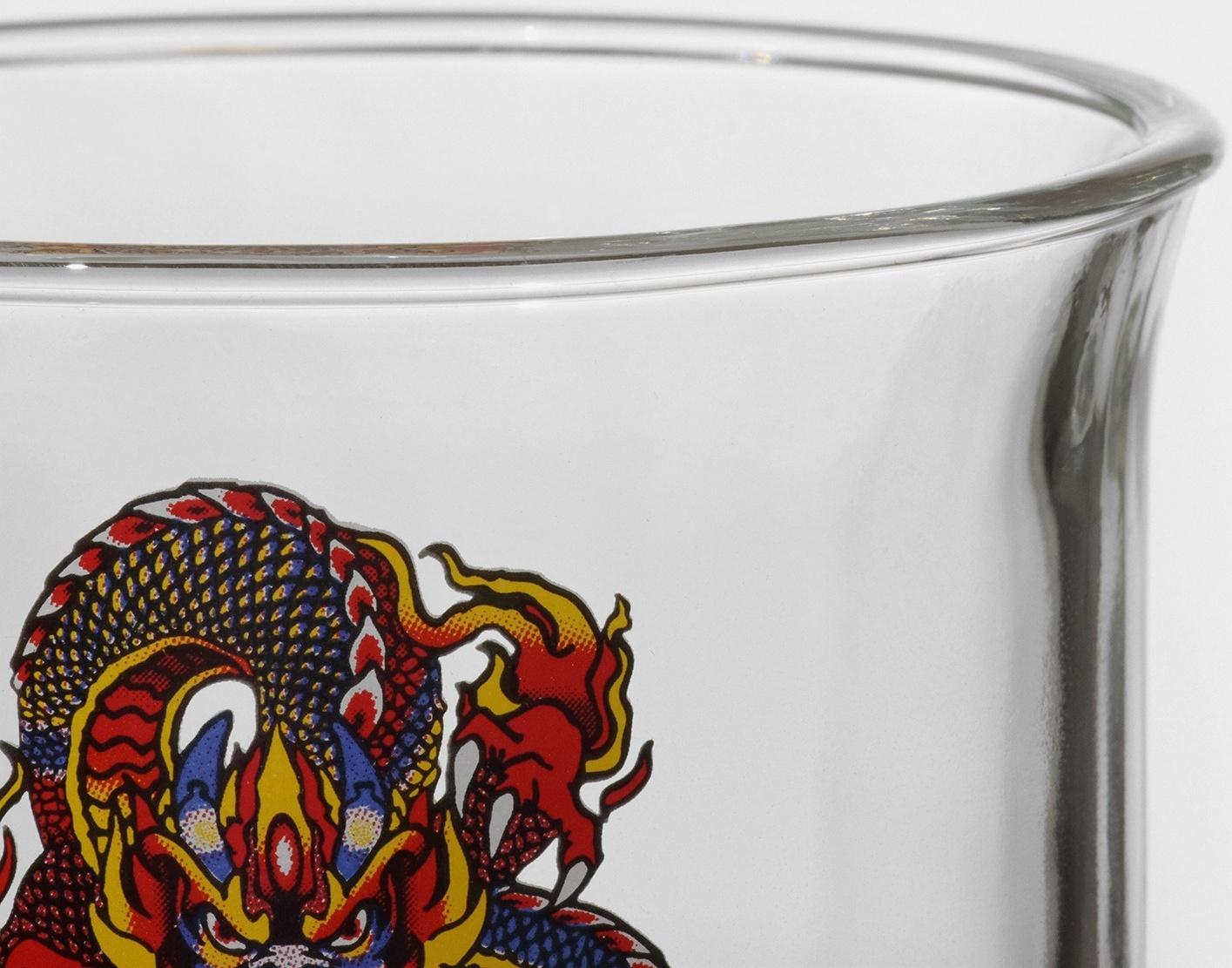 Кружка «Огненный дракон», стеклянная, 450 мл