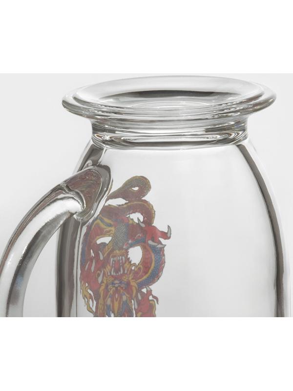 Кружка «Огненный дракон», стеклянная, 450 мл