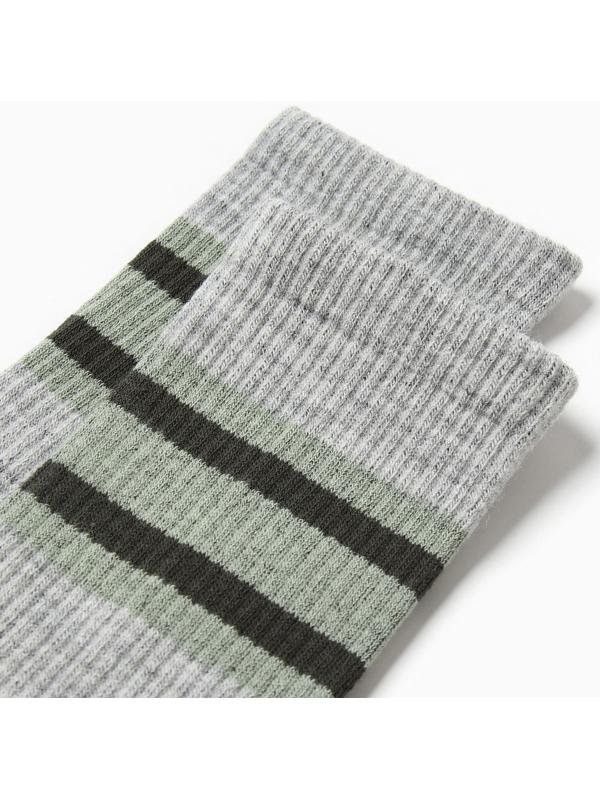 Носки мужские шерстяные, цвет тёмно-серый, размер 25-27 см