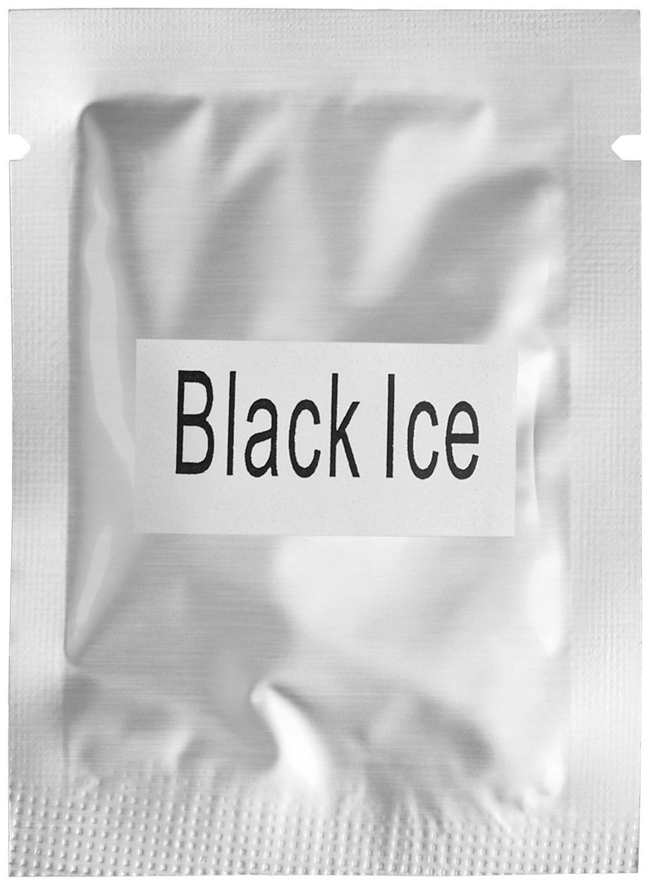 Сменный вкладыш ароматизированный, черный лёд, 7×16 мм