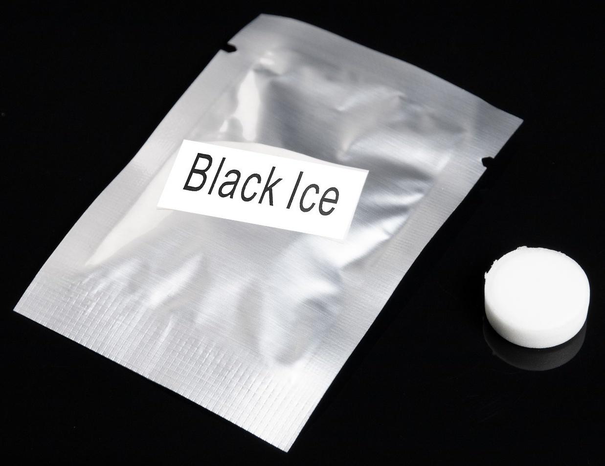 Сменный вкладыш ароматизированный, черный лёд, 7×16 мм