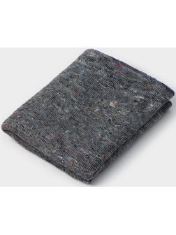 Салфетка - тряпка хозяйственная Доляна, 80×100 см, плотность 180 г/м, строчка 2,5 мм, с оверлоком, цвет серый