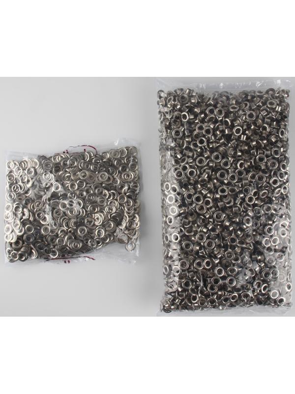 Люверс, d = 6 мм, цвет никель