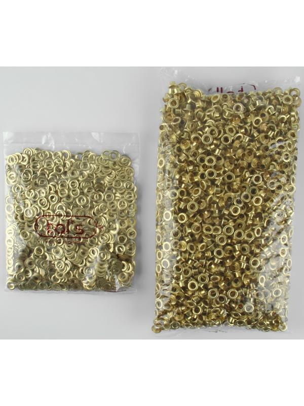 Люверс, d = 6 мм, цвет золотой