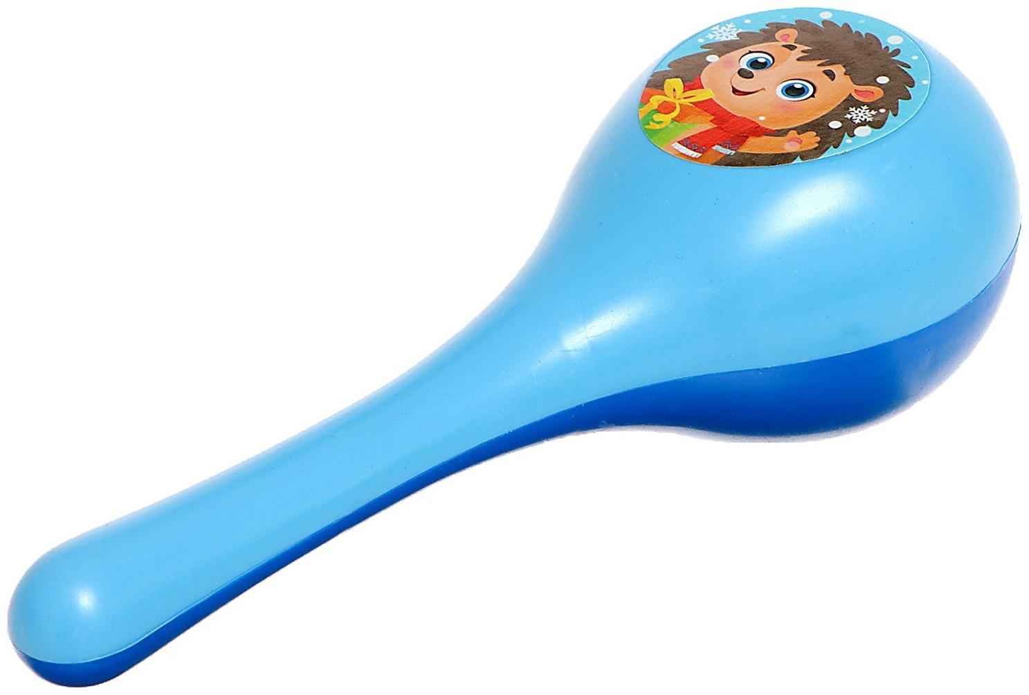 Набор музыкальных инструментов «С Новым годом», звук, свет, цвет синий