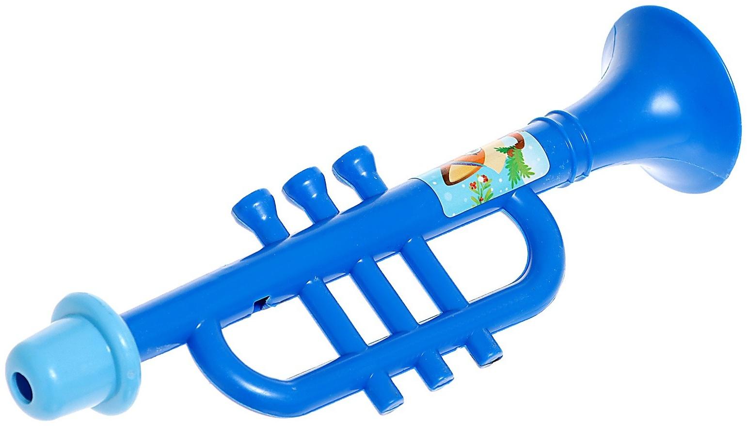 Набор музыкальных инструментов «С Новым годом», звук, свет, цвет синий