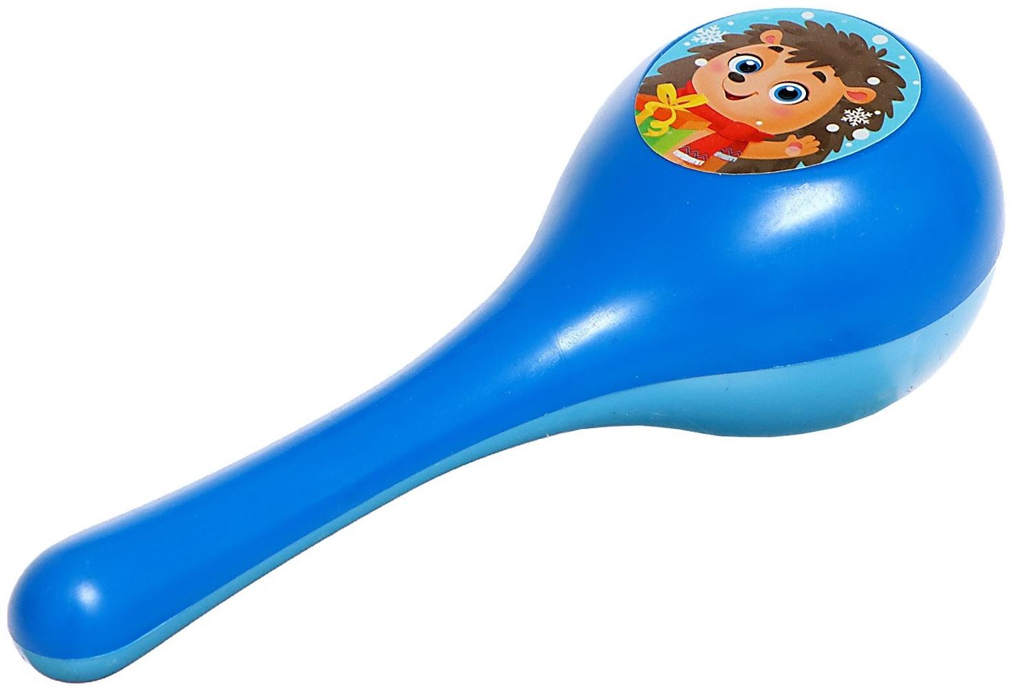 Набор музыкальных инструментов «С Новым годом», звук, свет, цвет синий