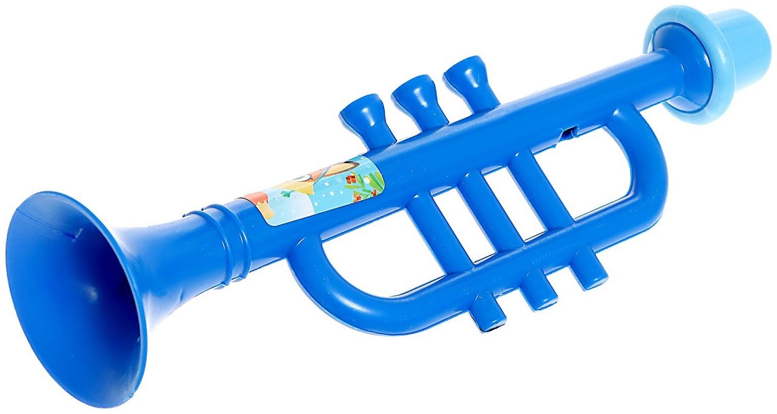 Набор музыкальных инструментов «С Новым годом», звук, свет, цвет синий