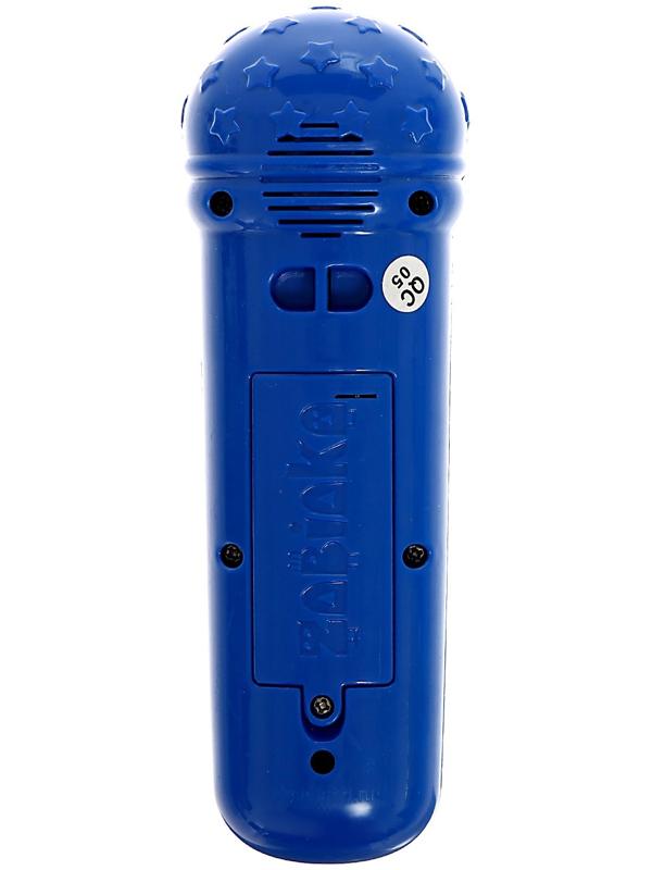 Набор музыкальных инструментов «С Новым годом», звук, свет, цвет синий