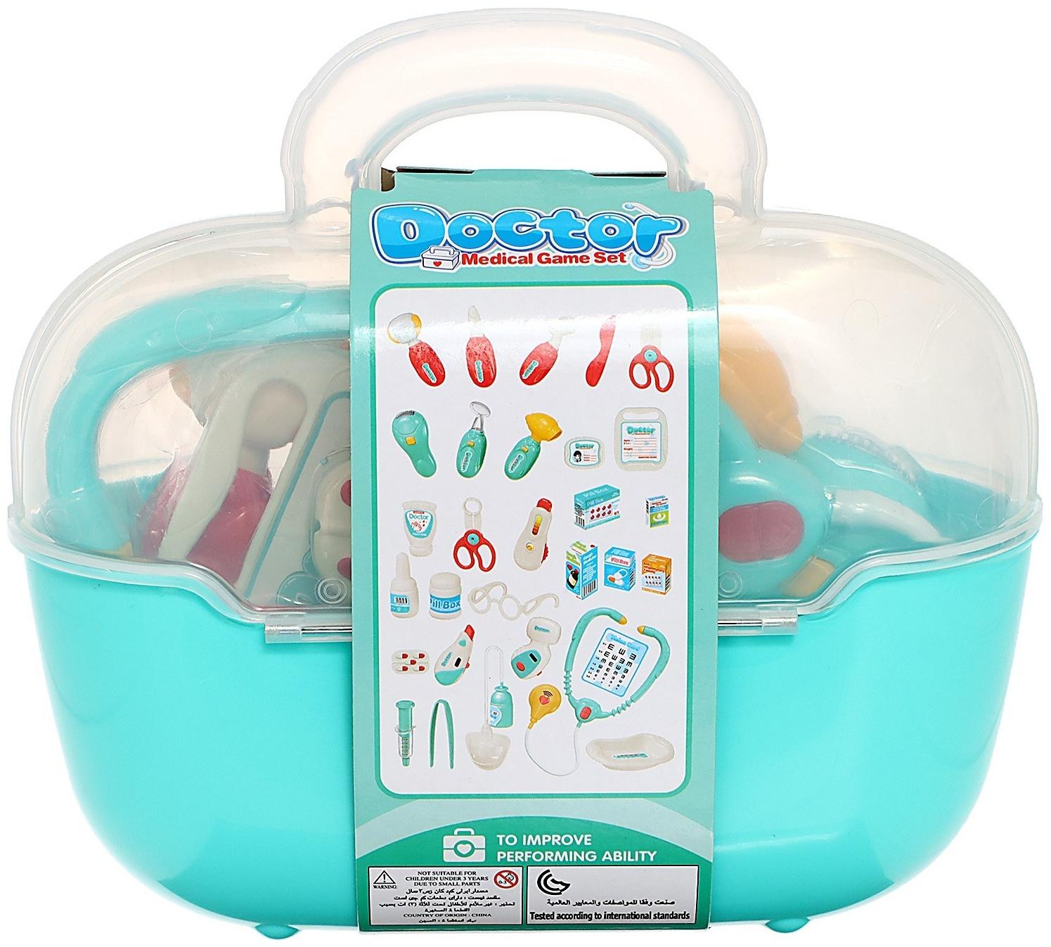 Игровой набор «Доктор», 7 предметов, в чемоданчике