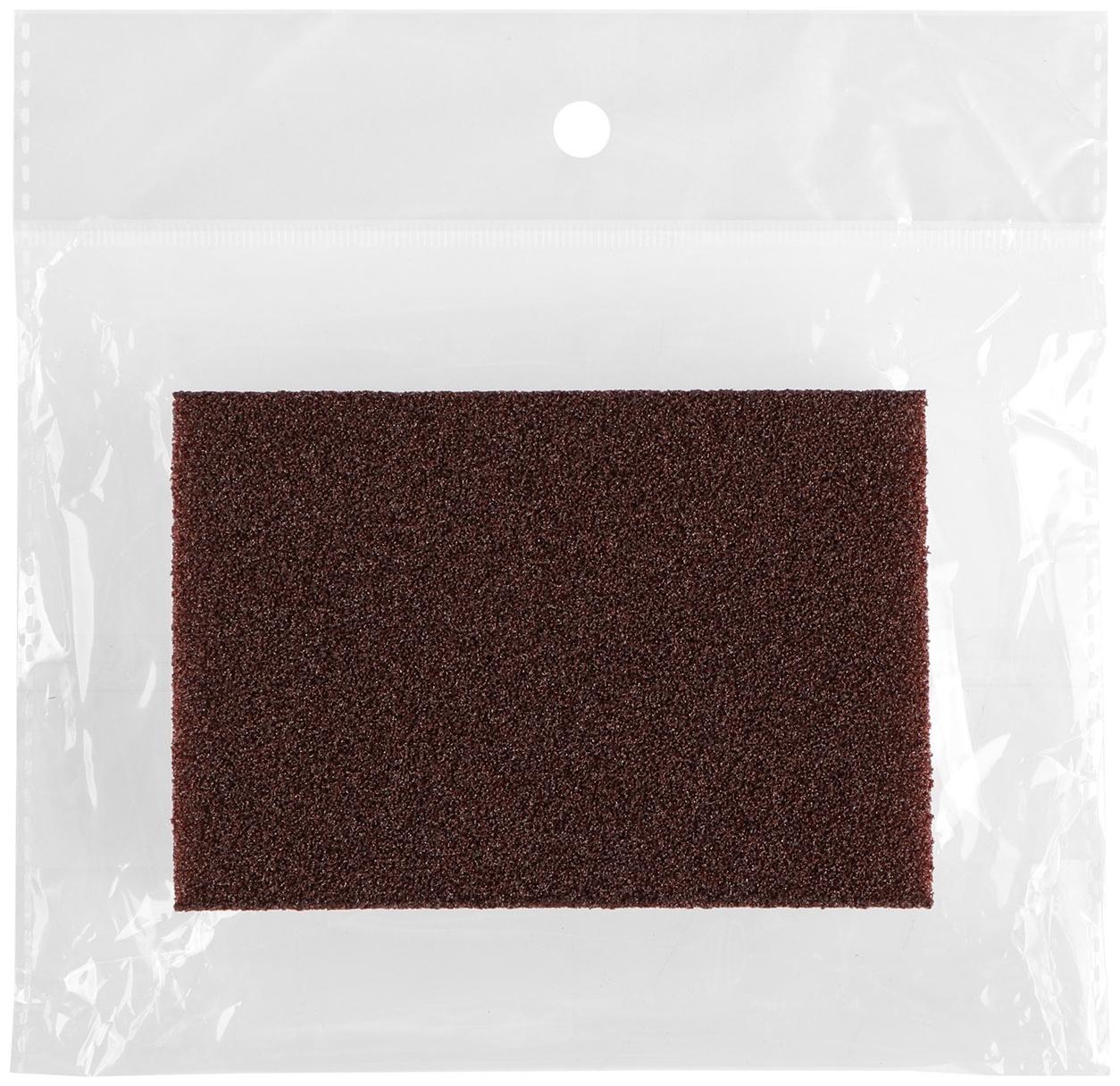 Губка, абразивная, для подготовки металла к покраске, 10×7×22.5 см, Р60