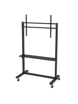 Стойка напольная на колесах для интерактивной панели FIX 65-86'' (black)
