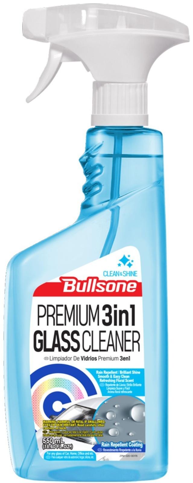 Очиститель стекол BULLSONE 3 в 1, 550 мл