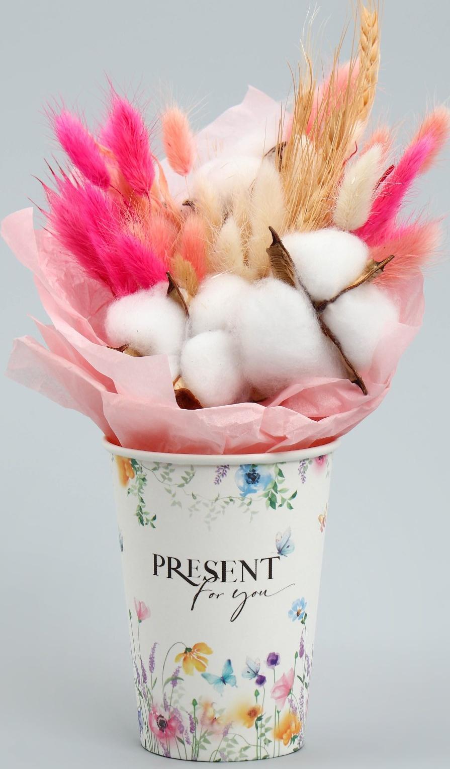 Стакан для цветов «Акварель», 350 мл