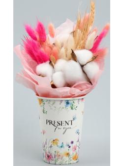 Стакан для цветов «Акварель», 350 мл