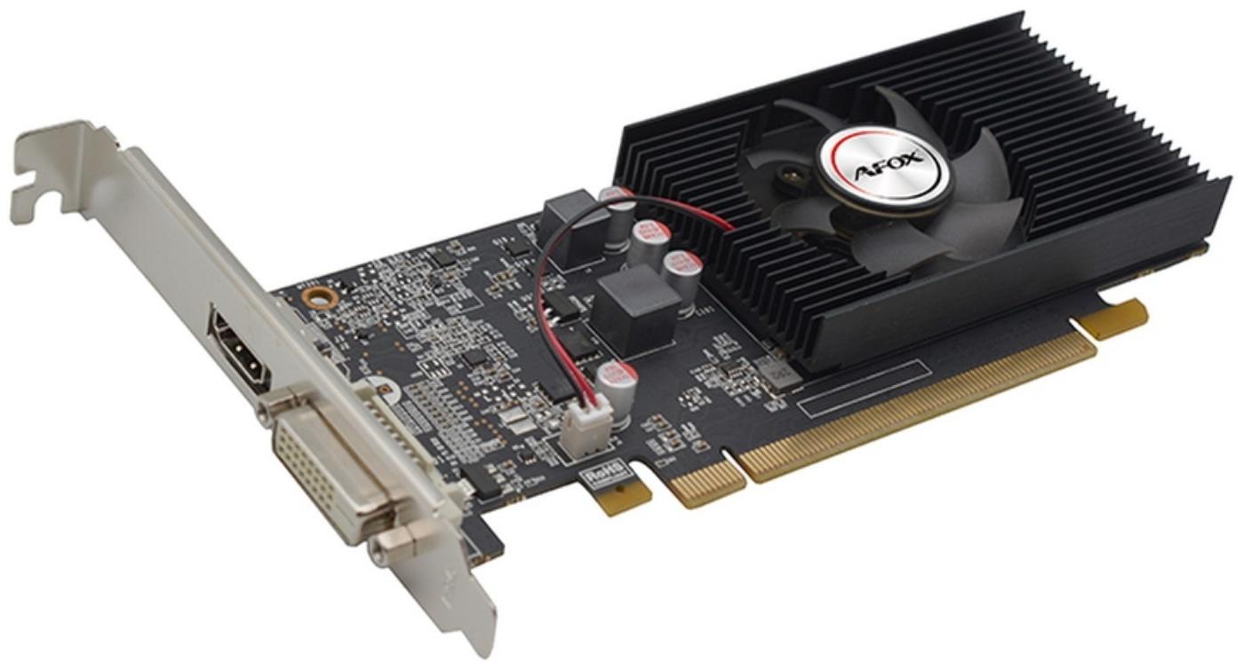 Видеокарта Afox GT1030, 2Гб, 64bit, GDDR5, DVI, HDMI, HDCP