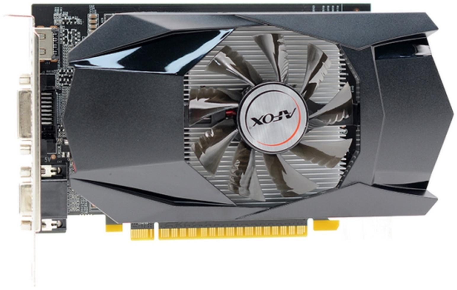 Видеокарта Afox GTX750, 4Гб, 128bit, GDDR5, DVI, HDMI, VGA, HDCP