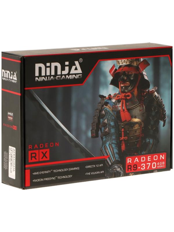 Видеокарта Ninja R9 370, 4Гб, 256bit, GDDR5, DVI, HDMI, DP, HDCP