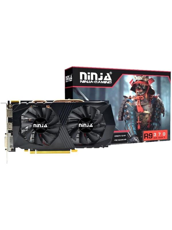 Видеокарта Ninja R9 370, 4Гб, 256bit, GDDR5, DVI, HDMI, DP, HDCP